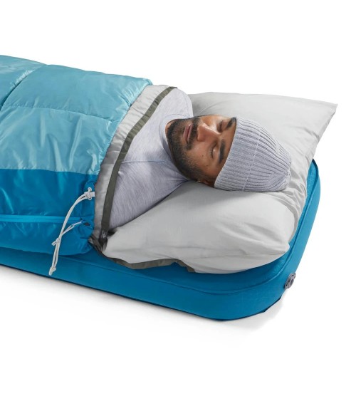 Sea to Summit Traveller 7C Down Sleeping Bag Long aqua sea blue