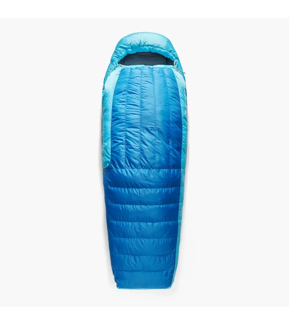 Sea to Summit Trek -9C Down Sleeping Bag Long snorkel blue