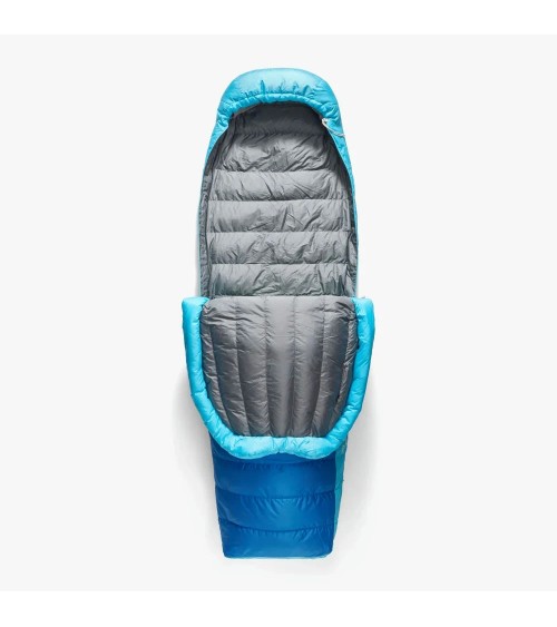 Sea to Summit Trek -9C Down Sleeping Bag Long snorkel blue