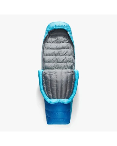 Sea to Summit Trek -9C Down Sleeping Bag Long snorkel blue