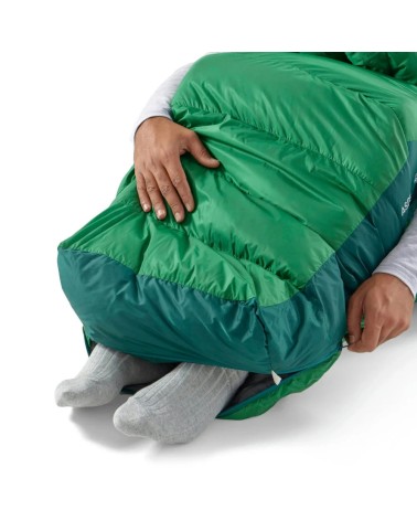 Sea to Summit Ascent -1C Down Sleeping Bag Regular rain forest green