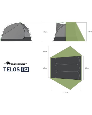 Sea to Summit Telos Evo Tent - TR3