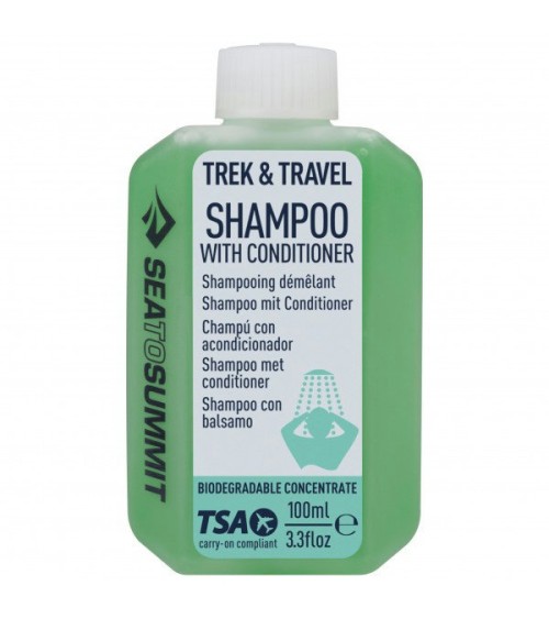 Sea to Summit Trek & Travel Liquid Conditioning Shampoo - 100ml Green