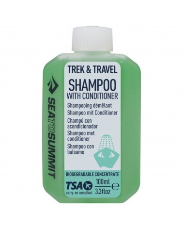 Sea to Summit Trek & Travel Liquid Conditioning Shampoo - 100ml Green