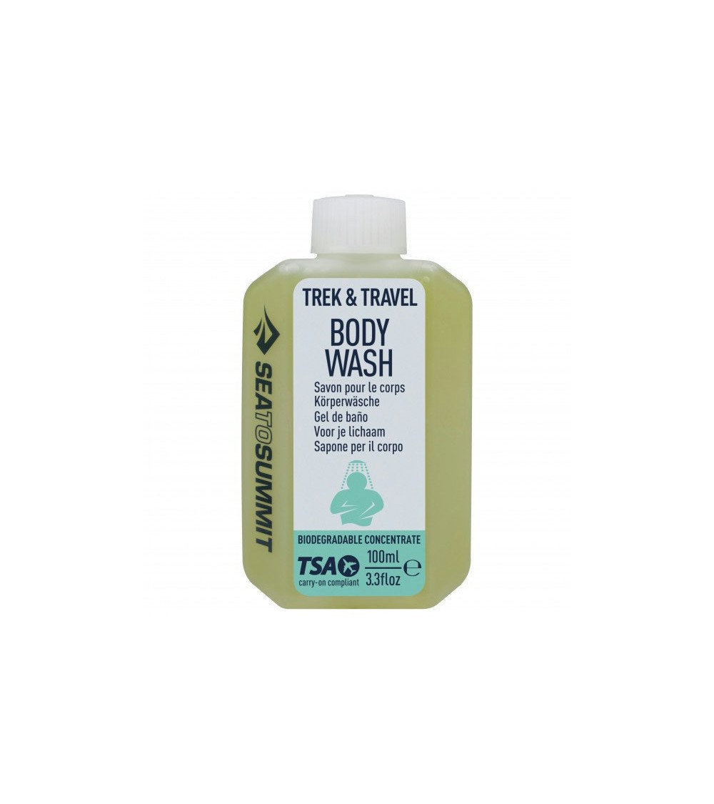 Sea to Summit Trek & Travel Liquid Body Wash - 100ml Green