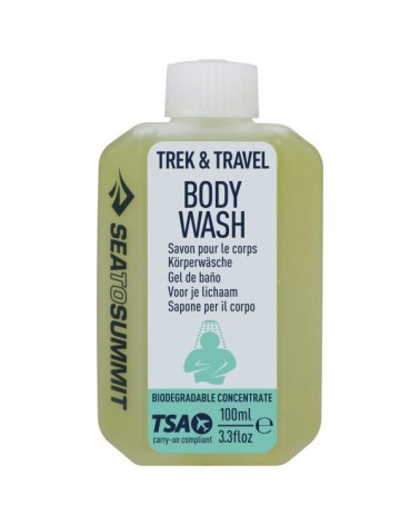 Sea to Summit Trek & Travel Liquid Body Wash - 100ml Green