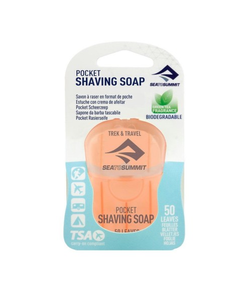 Sea to Summit Trek & Travel Pocket Shaving Soap 50 Leaf