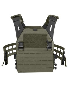 Warrior Laserlõigatud Madala Profiiliga Plaadikandja V2 (Ranger Green)