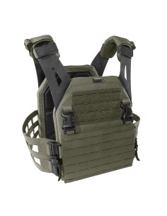 Warrior Laserlõigatud Madala Profiiliga Plaadikandja V2 (Ranger Green)