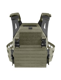 Warrior Laserlõigatud Madala Profiiliga Plaadikandja V2 (Ranger Green)
