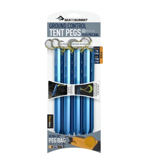 Sea to Summit Ground Control Tent Pegs (8PK)