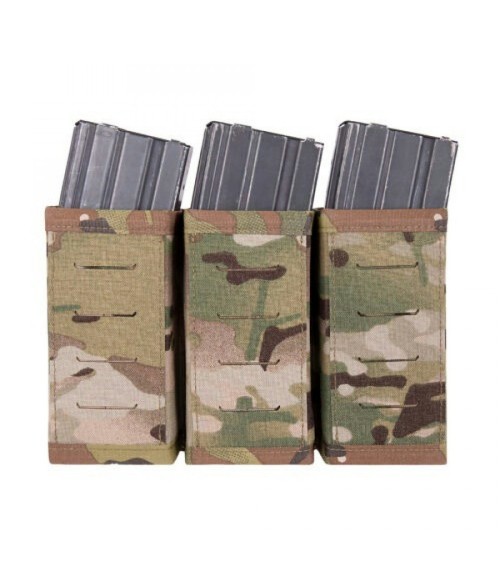 Warrior Laser Cut Triple Snap Mag Pouch 5,56 (various colours)