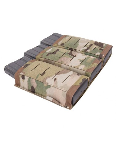 Warrior Laser Cut Triple Snap Mag Pouch 5,56 (various colours)