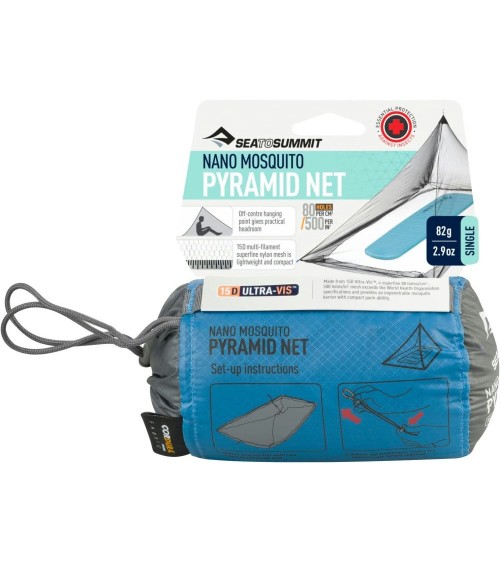 Sea to Summit Nano Mosquito Pyramid Net Single