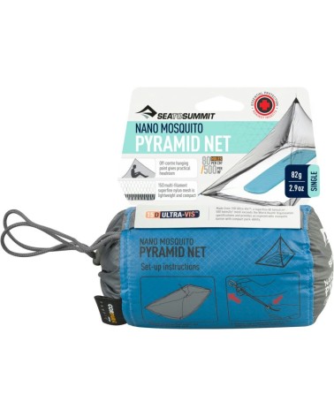 Sea to Summit Nano Mosquito Pyramid Net Single