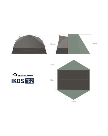 Sea to Summit Ikos TR2 Laurel Wreath