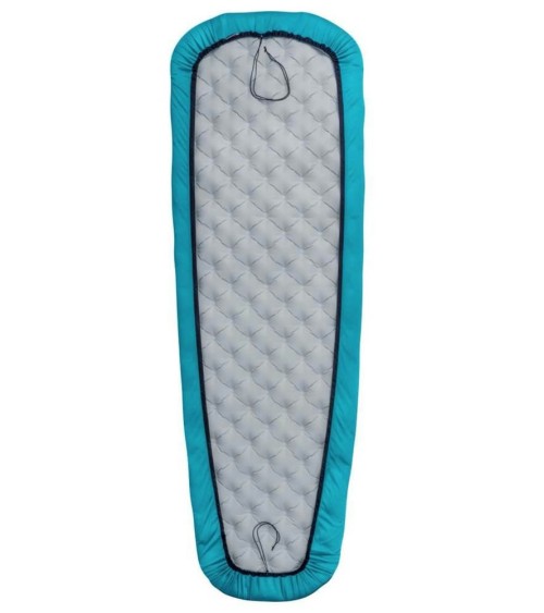 Sea to Summit Coolmax fitted sheet Regular aqua