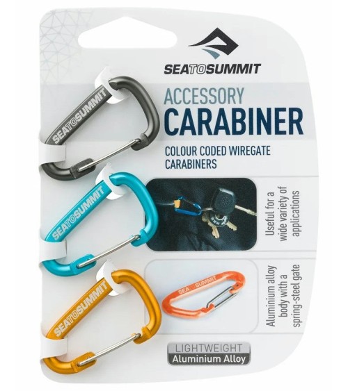 Sea to Summit Universal set Karabiin, Accessory Carabiner Set 3