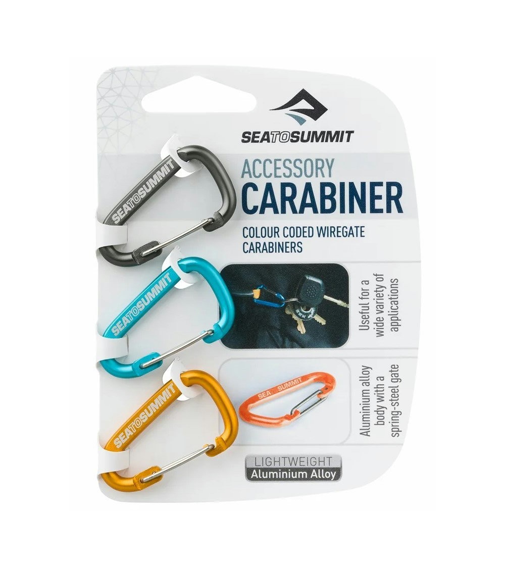 Sea to Summit Universal set Karabiin, Accessory Carabiner Set 3