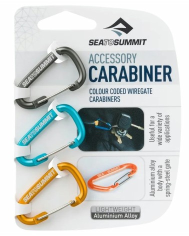 Sea to Summit Universal set Carabiner, Accessory Carabiner Set 3