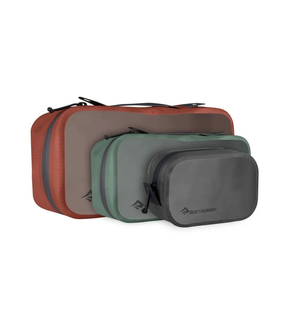 Sea to Summit Hydraulic Packing Cube Set - [3 Piece] XS,S,M color mix