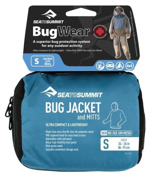 Sea to Summit Bug JKT kinnastega oliiv/must S