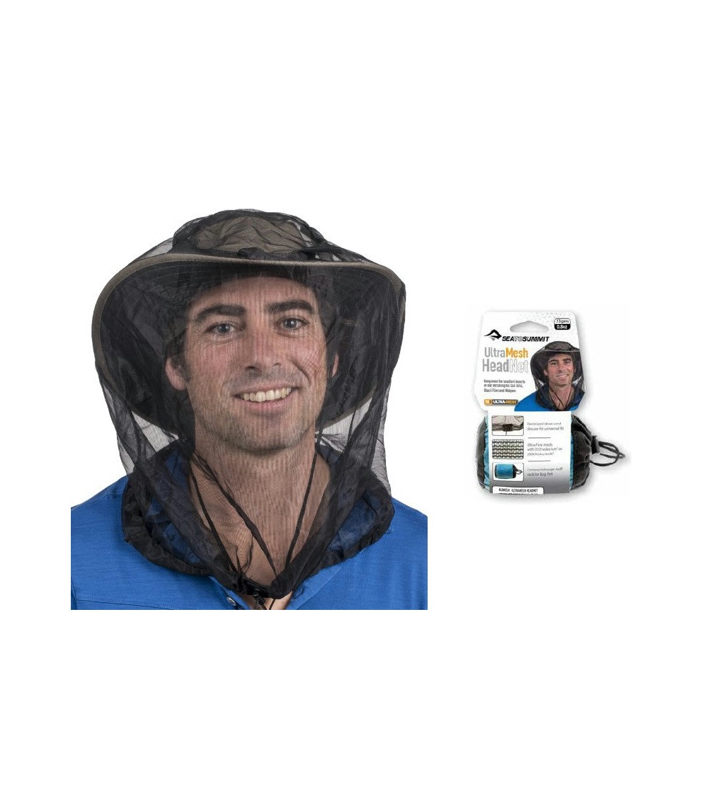Sea to Summit Ultra-Fine Mesh Headnet putukavõrk peale