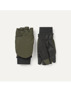 Sealskinz Windproof Cold Weather Convertible Mitt Klapiga Kindad (oliiv/must)