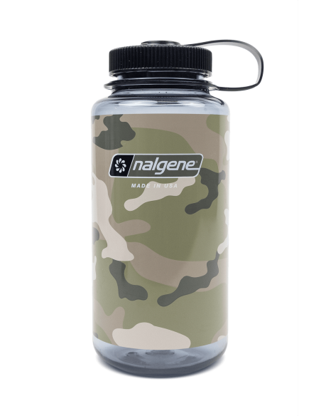NALGENE DRINKING BOTTLE WIDE NECK "SUSTAIN" 1 LITER (multiple colours)