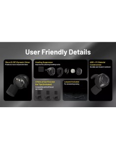 Nitecore NE20 Bluetooth Electronic Hearing Protection Earbuds