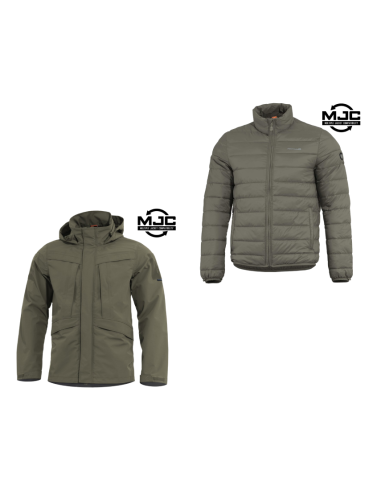Pentagon Hurricane + Nucleus Jacket Set (size XL / RAL7013)