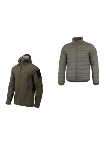 Helikon-Tex Squall + Pentagon Nucleus Jope Komplekt (suurus S / roheline)