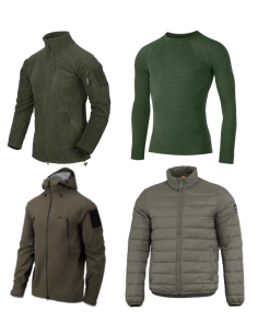 Helikon-Tex SQUALL + Pentagon Nucleus + Helikon-Tex Alpha Tactical + Lasting Meriino Alumine Kiht Komplekt (Suurus XL/ roheline)