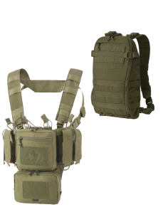Helikon-Tex Training Mini Rig ja Helikon-Tex Guardian Varustuse Kott Komplekt (oliivroheline)