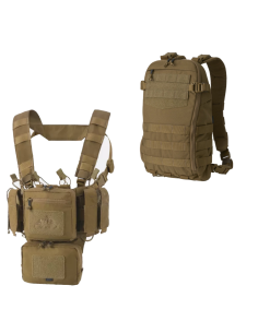 Helikon-Tex Training Mini Rig ja Helikon-Tex Guardian Varustuse Kott Komplekt (Coyote)