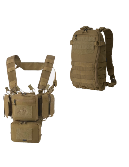 Helikon-Tex Training Mini Rig ja Helikon-Tex Guardian Varustuse Kott Komplekt (Coyote)