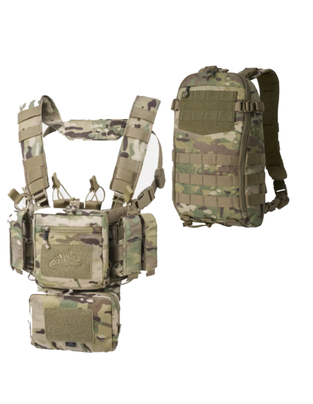 Helikon-Tex Training Mini Rig ja Helikon-Tex Guardian Varustuse Kott Komplekt (multicam)