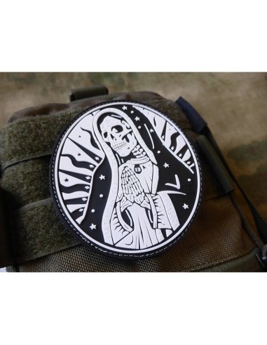 Santa Muerte PVC Embleem (SWAT)