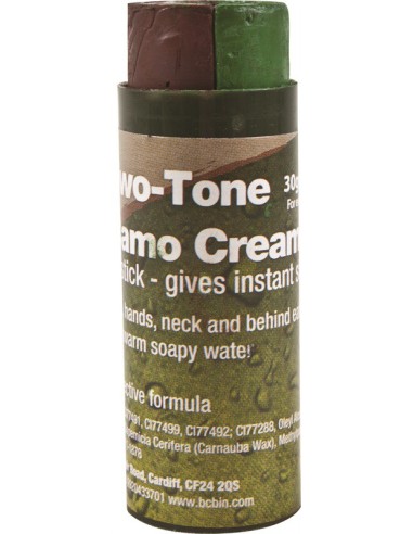 Bushcraft maskeerimispulk 30g, roheline-must