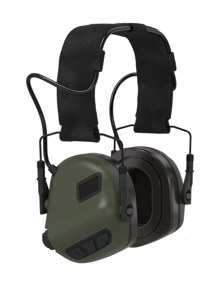 Steelcore Earmor M31Plus Aktiivklapid + ARC Rail Adapterid (roheline)
