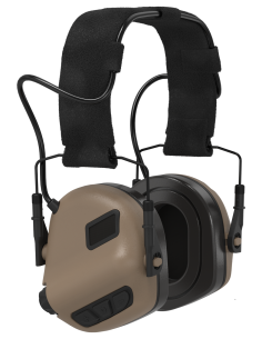 Steelcore Earmor M31Plus Aktiivklapid + ARC Rail Adapterid (coyote)
