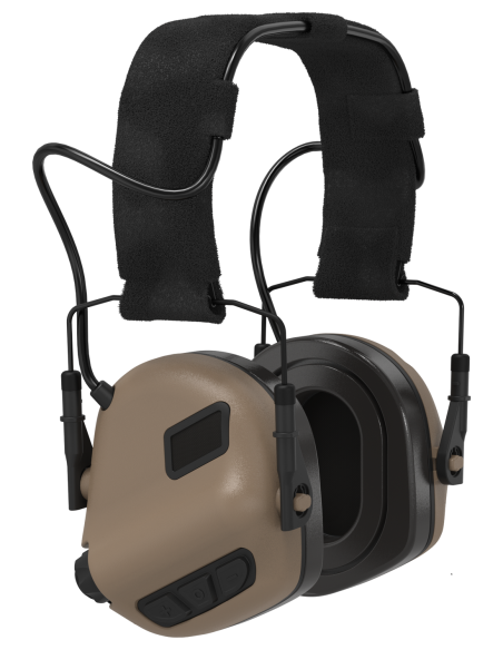 Steelcore Earmor M31Plus Aktiivklapid + ARC Rail Adapterid (coyote)